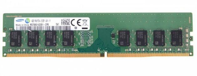   Intel: Samsung DDR4 4GB 2133Mhz (M378A5143EB1-CPB),  777 