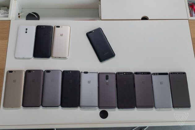 OnePlus 5 prototypes