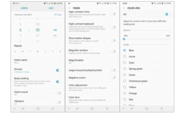    Galaxy Note 8  Android 8.0 Oreo