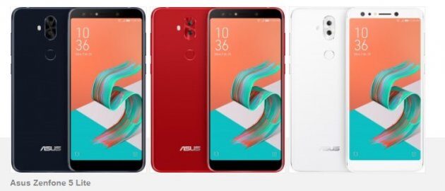 ASUS Zenfone 5 Lite    MWC 2018