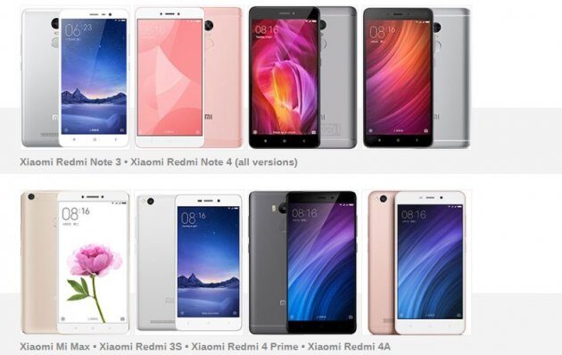Полный список смартфонов Xiaomi которые получат обновление MIUI 9.5