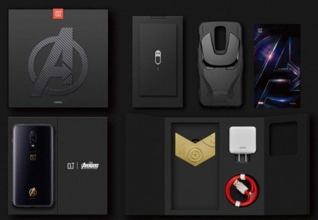   OnePlus 6 Marvel Avengers  