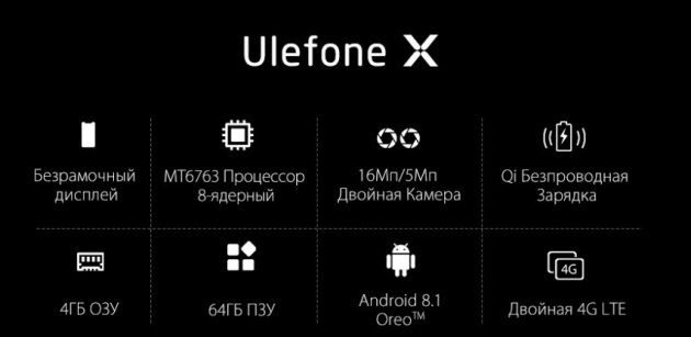 Ulefone    iPhone X      5  