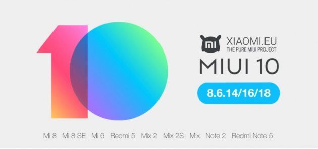 Xiaomi EU    - MIUI 10   