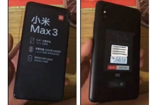   Xiaomi Mi Max 3      
